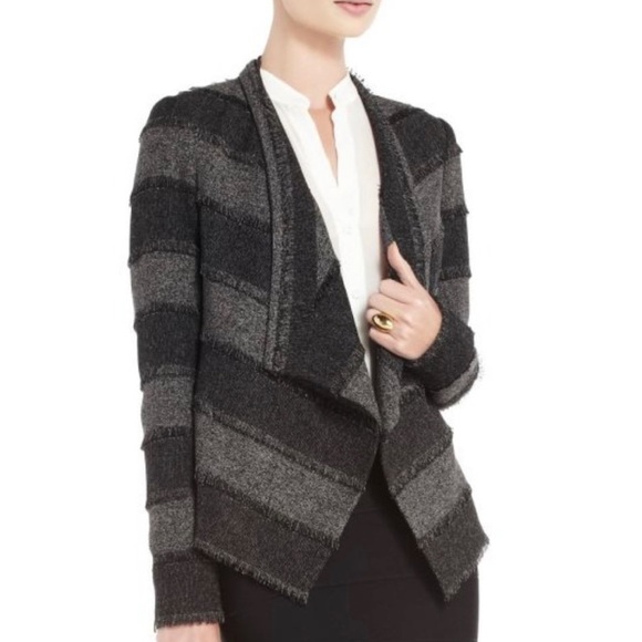 BCBGMaxAzria Aubree blazer black grey XS - Picture 5 of 11